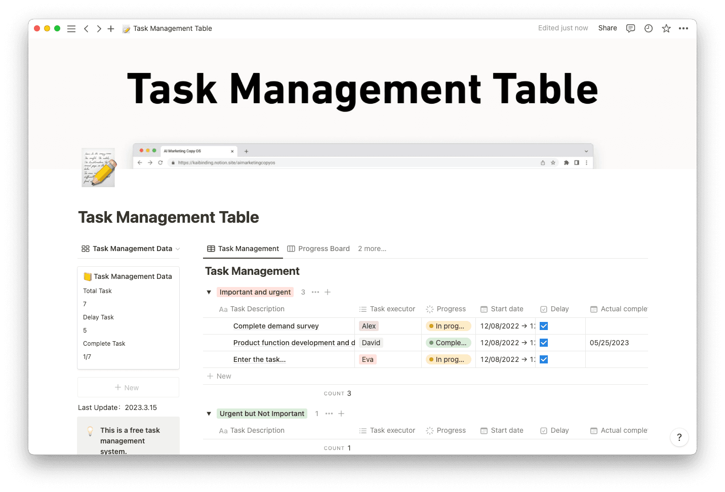 Managing multiple projects thumbnail