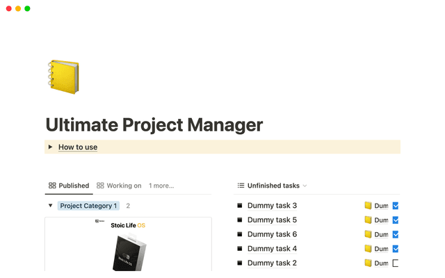 Ultimate Project Manager